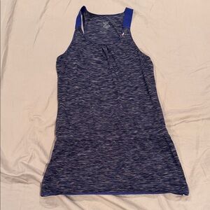 Women's Blue Athletic Tank Top